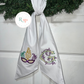 Mardi Gras Wreath Sash