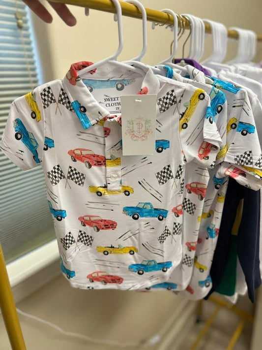 Crusin Cars Polo Shirt